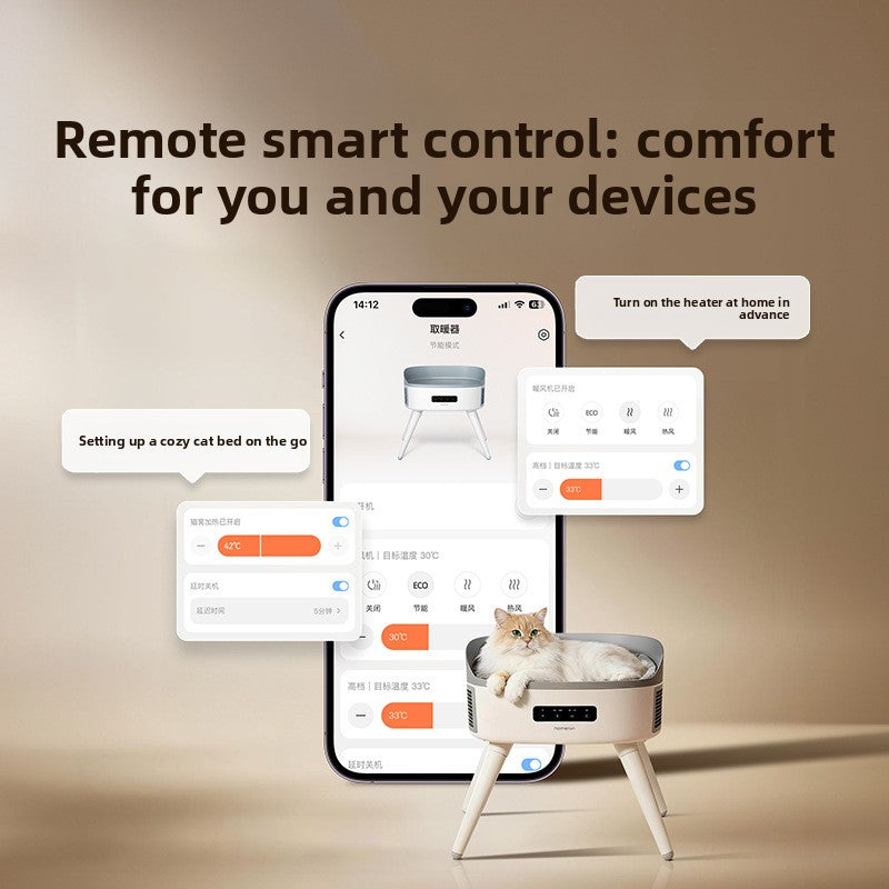 Adjustable Pet Heating Bed